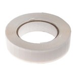 RS PRO White Foam Tape, 25mm x 12mm, 0.8mm Thick
