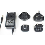 RS PRO, 12W Plug In Power Supply 12V dc, 1A, Level VI Efficiency, 1 Output Power Adapter, Australia, European Plug,