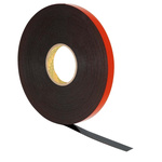 3M 5962F, VHB™ Black Foam Tape, 12mm x 33m, 1.6mm Thick