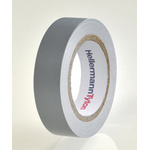 HellermannTyton HelaTape Flex Grey Electrical Tape, 15mm x 10m