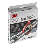 3M 5952F, VHB™ Black Foam Tape, 19mm x 3m, 1.1mm Thick