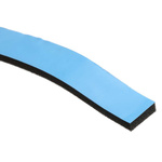 RS PRO Black Foam Tape, 12mm x 31m, 3.2mm Thick