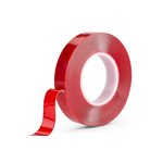 RS PRO VST 4100C Transparent Foam Tape, 12mm x 10m, 1mm Thick