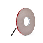 RS PRO VST 5110B Black Foam Tape, 12mm x 33m, 1.1mm Thick