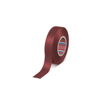 Tesa Premium Soft Red PVC Electrical Tape, 19mm x 33m