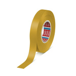 Tesa Premium Soft Gold PVC Electrical Tape, 19mm x 33m