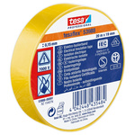 Tesa SPVC ELECTRICAL Yellow PVC Electrical Insulation Tape, 19mm x 20m