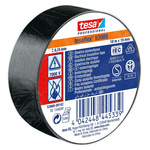 Tesa SPVC ELECTRICAL Black PVC Electrical Insulation Tape, 19mm x 10m
