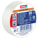 Tesa SPVC ELECTRICAL White PVC Electrical Insulation Tape, 19mm x 10m