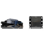 Telemecanique Sensors Retroreflective Photoelectric Sensor, Compact Sensor, 1.5 m Detection Range