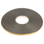 Tesa 62934 Black Adhesive Foam Tape, 9mm x 50m, 0.8mm Thick