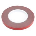Hi-Bond VST 6080G Grey Foam Tape, 12mm x 10m, 0.8mm Thick