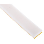 RS PRO White Foam Tape, 20mm x 6m, 6.4mm Thick