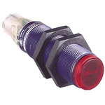 Telemecanique Sensors Through Beam Photoelectric Sensor, Barrel Sensor, 15 m Detection Range