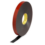 3M 5952F, VHB™ Black Foam Tape, 12mm x 33m, 1.1mm Thick