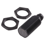 Omron Diffuse Photoelectric Sensor, Barrel Sensor, 100 mm Detection Range