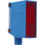 Sick Retroreflective Photoelectric Sensor, Block Sensor, 80 mm → 15 m Detection Range