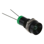 RS PRO Green Panel Mount Indicator, 2V dc, 8mm Mounting Hole Size, IP67