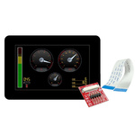 4D Systems gen4-uLCD-50DCT-CLB TFT LCD Colour Display / Touch Screen, 5in, 800 x 480pixels