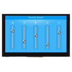 Displaytech DT050TFT-TS TFT LCD Colour Display / Touch Screen, 5in, 800 x 480pixels