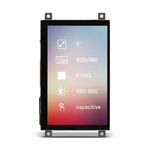 MikroElektronika MIKROE-2171 TFT LCD Colour Display / Touch Screen, 5in, 800 x 480pixels