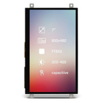 MikroElektronika MIKROE-2176 TFT LCD Colour Display / Touch Screen, 7in, 800 x 480pixels