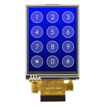 Displaytech DT028BTFT-TS TFT TFT LCD Display / Touch Screen, 2.8in, 240 x 320pixels