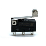 Single Pole Double Throw (SPDT) Snap Microswitch, 100 mA