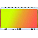 Display Visions Yellow-Green, Red Display Backlight, LED 66 x 40mm