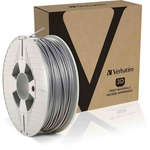 Verbatim 2.85mm Silver ABS 3D Printer Filament, 1kg
