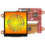4D Systems pixxiLCD-25P4-CTP TFT LCD Colour Display / Touch Screen, 2.5in, 240 x 240pixels