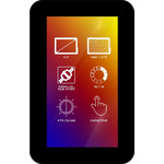 4D Systems 4DLCD-43480272-CTP-CLB-IPS TFT LCD Colour Display / Touch Screen, 4.3in, 480 x 272pixels