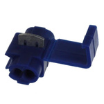 Molex, 19216 Multi-Lock Splice Connector, Blue, Insulated, Tin 14 → 16 AWG
