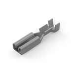 TE Connectivity, FASTON 110 Receptacle Crimp Quick Disconnect Terminal, Brass, Tin 0.32 → 0.51 mm²
