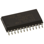 STMicroelectronics STP16CP05MTR SOIC Display Driver, 16 Segment, 24 Pin, 5 V, 9 V, 12 V, 15 V, 18 V, 24 V