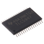 Texas Instruments TLC5947DAP HTSSOP Display Driver, 24 Segment, 32 Pin, 3.3 V, 5 V