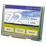 Displaytech INT035TFT TFT LCD Colour Display, 3.5in QVGA, 320 x 240pixels