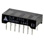 SLR 2016 ams OSRAM 4 Digit Dot Matrix LED Display, 7 x 5 Dot Matrix Red 0.05 mcd/Dot 4.6mm