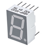HDSP-5503 Avago 7-Segment LED Display, CC Red 3.7 mcd RH DP 14.2mm