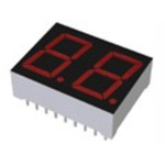 LB-602AK2 ROHM 2 Digit LED LED Display, CC Red 90 mcd RH DP 14.3mm