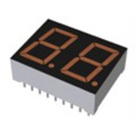 LBP-602DK2 ROHM 2 Digit LED LED Display, CC Orange 250 mcd RH DP 14.3mm