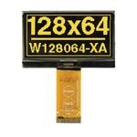 Display Visions 2.42in Yellow Passive matrix OLED Display 128 x 64pixely COB I2C, SPI Interface