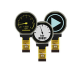 Display Visions 1.18in White Passive matrix OLED Display 128 x 128пиксели COB I2C, SPI Interface