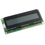 Powertip PC1601LRS-A Alphanumeric LCD Display, 1 Row by 16 Characters, Transflective