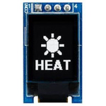 Midas 0.71in White Passive matrix OLED Display 48 x 64pixels COB I2C Interface