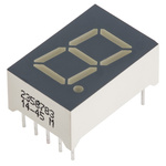 SC05-11EWA Kingbright 7-Segment LED Display, CC Red 7.6 mcd RH DP 12.7mm