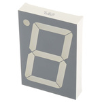 SA23-12EWA Kingbright 7-Segment LED Display, CA Red 57 mcd RH DP 57mm