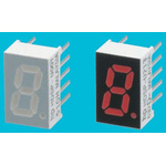 HDSP-U503 Broadcom 7-Segment LED Display, CC Green 6.8 mcd RH DP 8mm