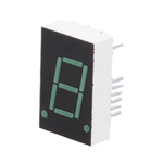 HDSP-8601 Broadcom 7-Segment LED Display, CA Green 1.96 mcd RH DP 20.3mm