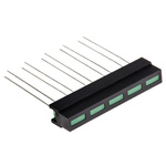 L-133CB/5GDT Kingbright Light Bar LED Display, Green 1 mcd
